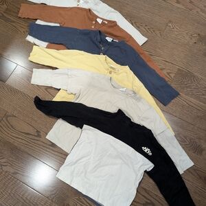 ZARA KIDS (2-3 yrs) - 6 Assorted Long Sleeve Shirts (READ DESCRIPTION)